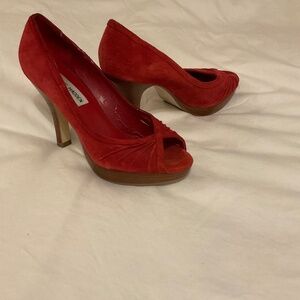Steve Madden red heels size 6.5